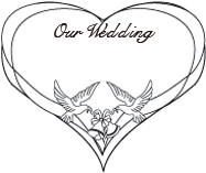 Two Doves with Bells (double border)