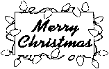 'Merry Christmas' sign